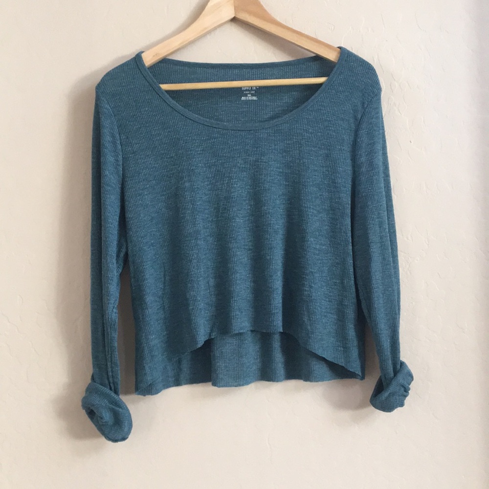 Relaxed cropped T